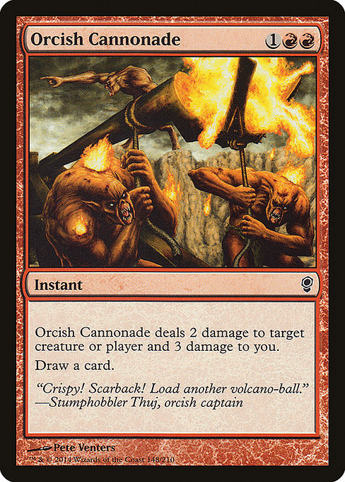 Orcish Cannonade [Foil]