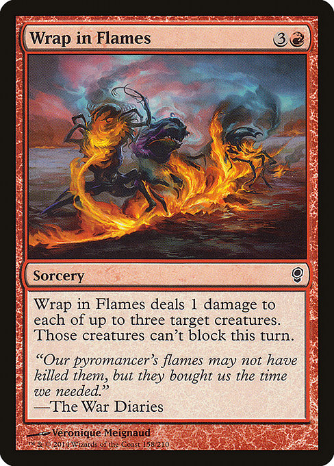 Wrap in Flames [Foil]