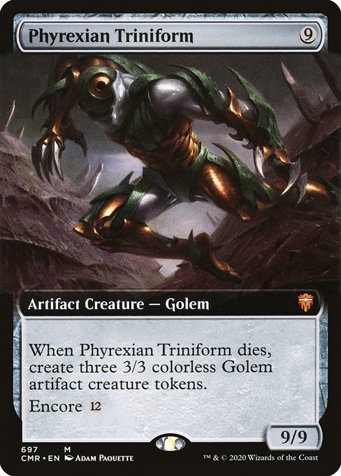 Phyrexian Triniform [Extended Artwork]