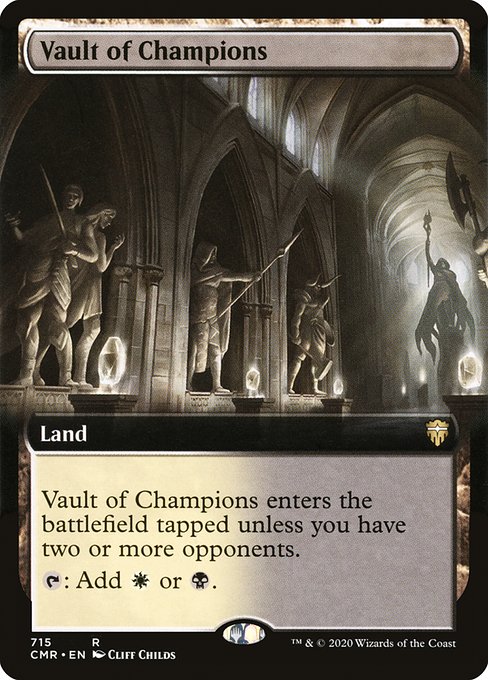 Vault of Champions [Extended Artwork Foil]