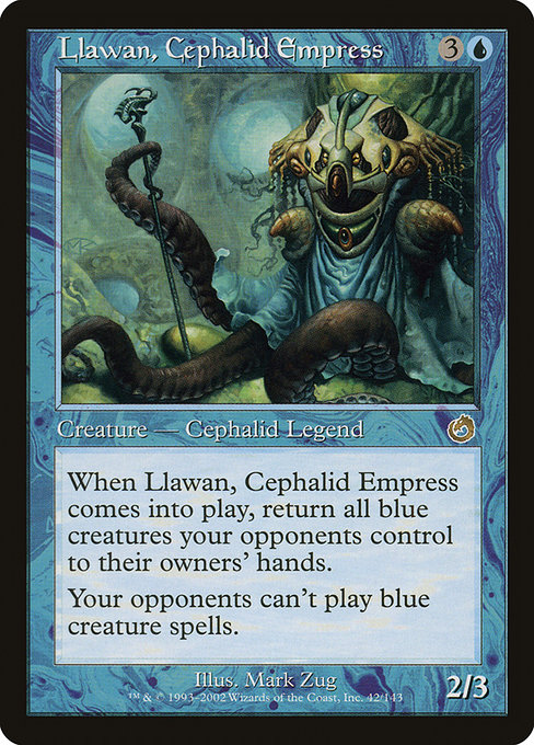 Llawan, Cephalid Empress [Foil]