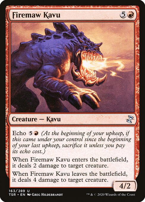 Firemaw Kavu [Foil]