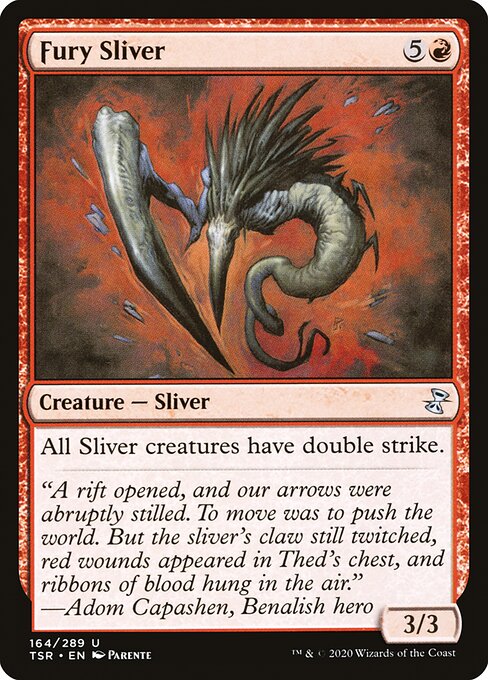 Fury Sliver [Foil]