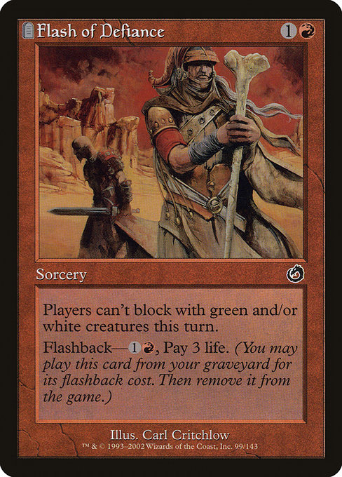 Flash of Defiance [Foil]