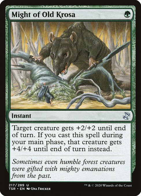 Might of Old Krosa [Foil]