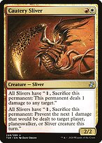 Cautery Sliver