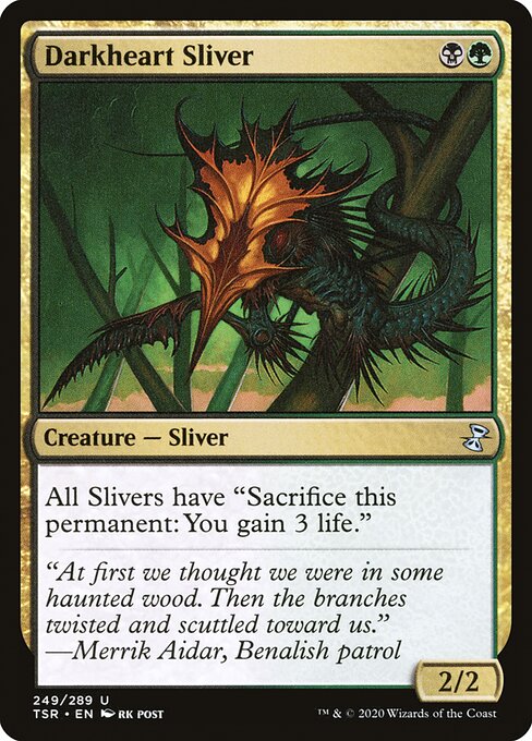 Darkheart Sliver [Foil]
