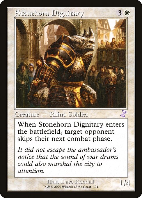 Stonehorn Dignitary [Foil]