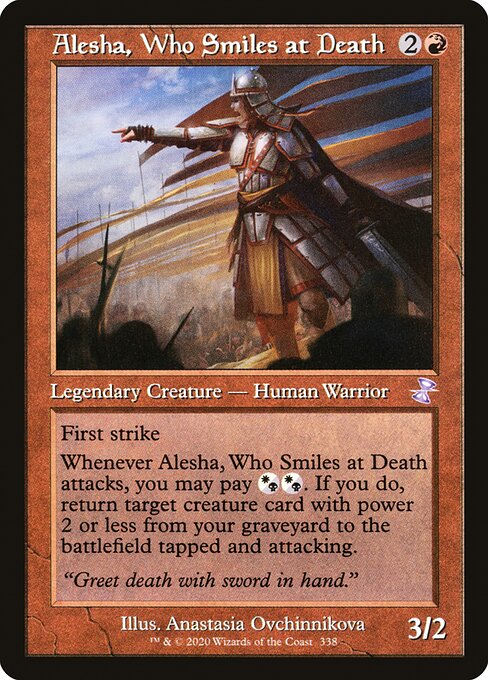 Alesha, Who Smiles at Death [Foil]