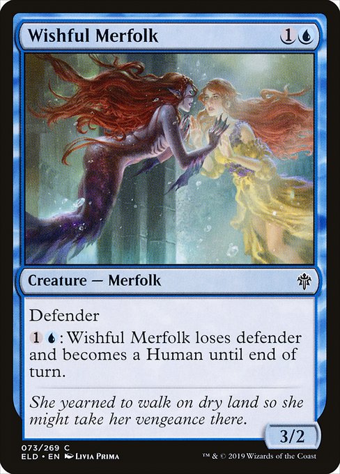 Wishful Merfolk [Foil]
