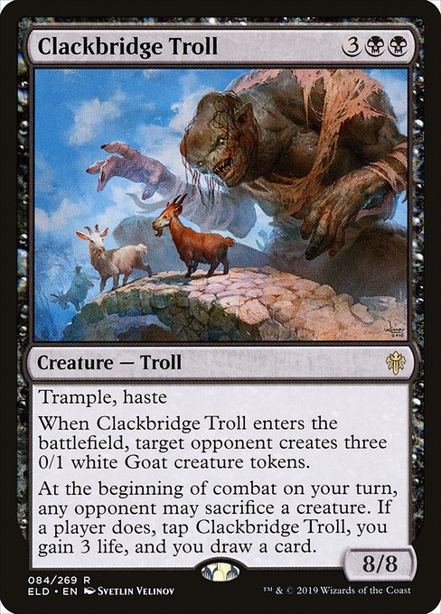 Clackbridge Troll [Foil]