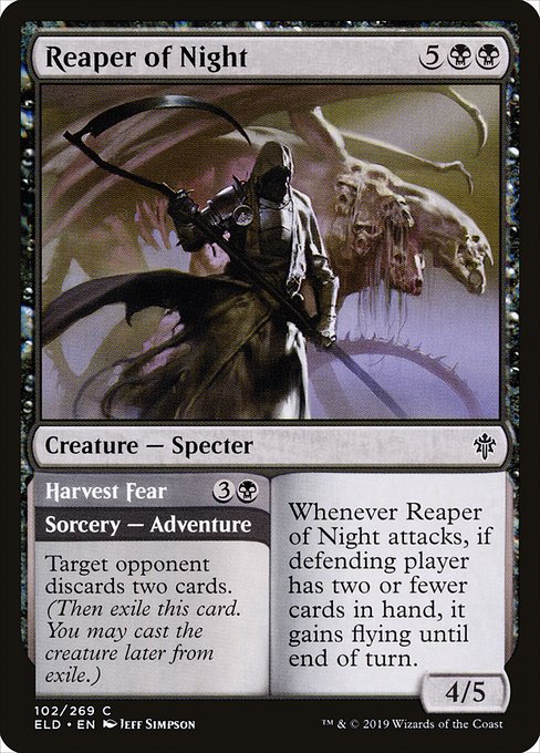 Reaper of Night // Harvest Fear [Foil]