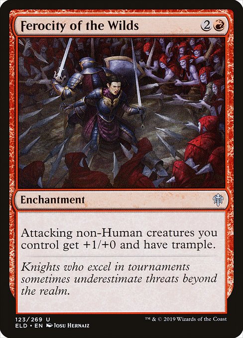 Ferocity of the Wilds [Foil]