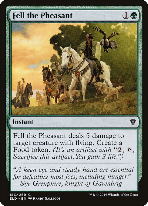 Fell the Pheasant [Foil]
