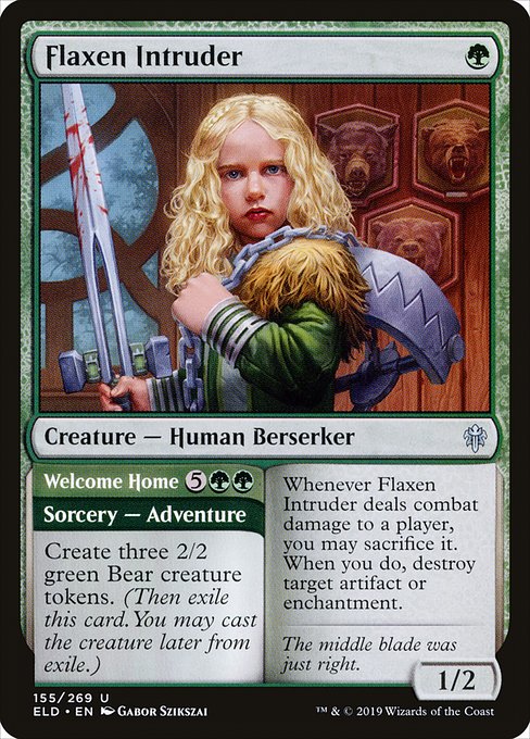 Flaxen Intruder // Welcome Home [Foil]