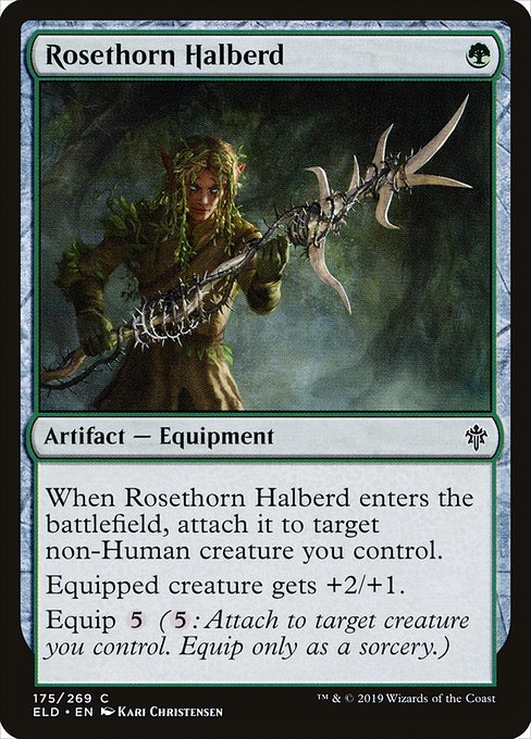 Rosethorn Halberd [Foil]