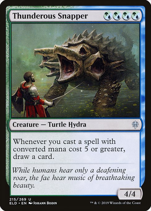 Thunderous Snapper [Foil]