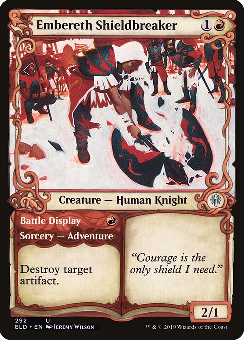 Embereth Shieldbreaker // Battle Display [Showcase Foil]