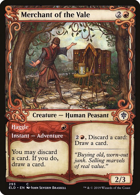 Merchant of the Vale // Haggle [Showcase Foil]