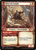 Rimrock Knight // Boulder Rush [Showcase]