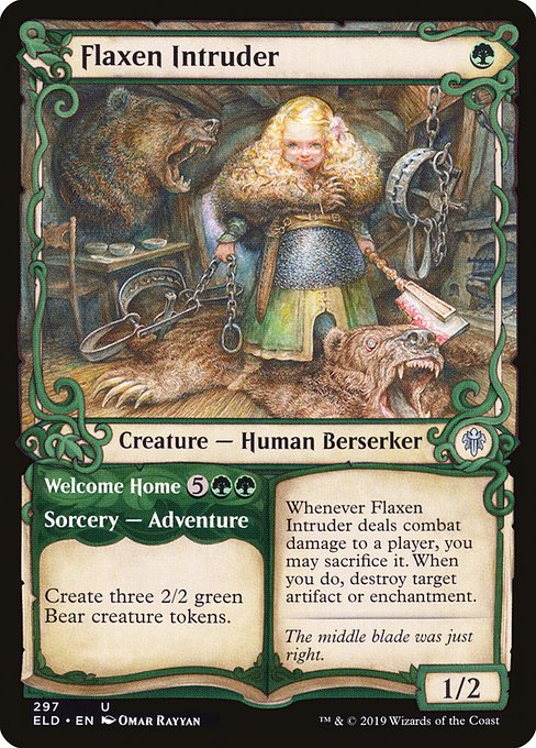 Flaxen Intruder // Welcome Home [Showcase Foil]