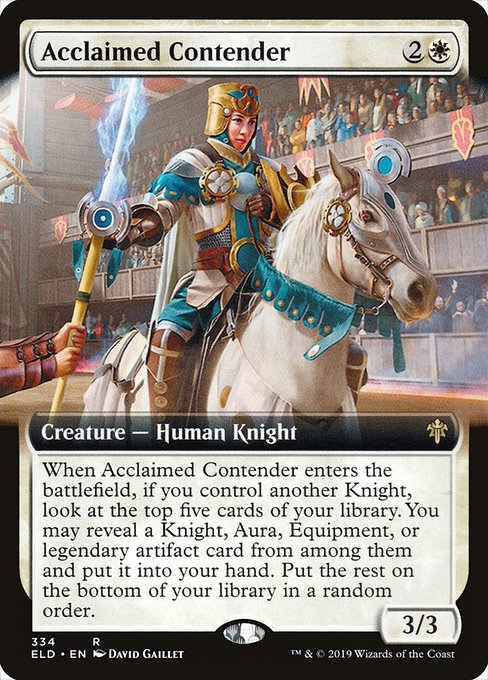 Acclaimed Contender [Extended Artwork]