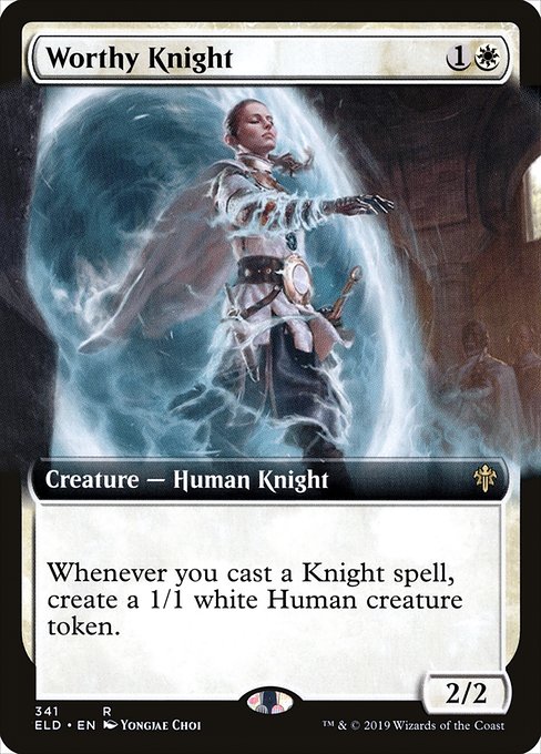 Worthy Knight [Extended Artwork Foil]