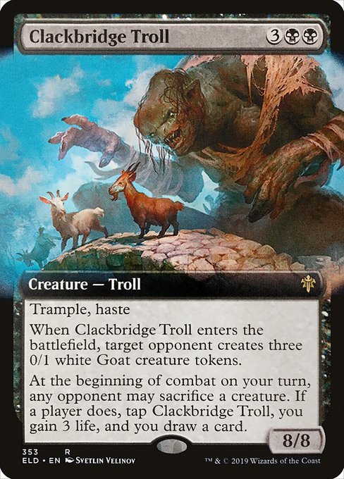 Clackbridge Troll [Extended Artwork]