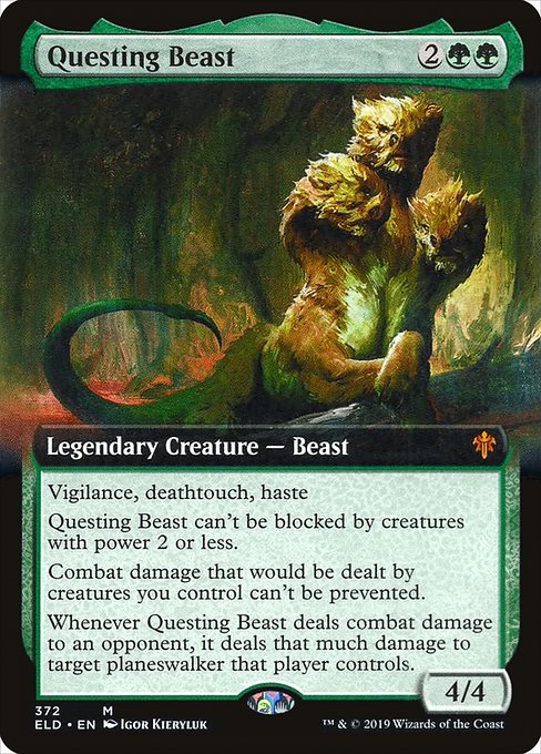 Questing Beast [Extended Artwork Foil]