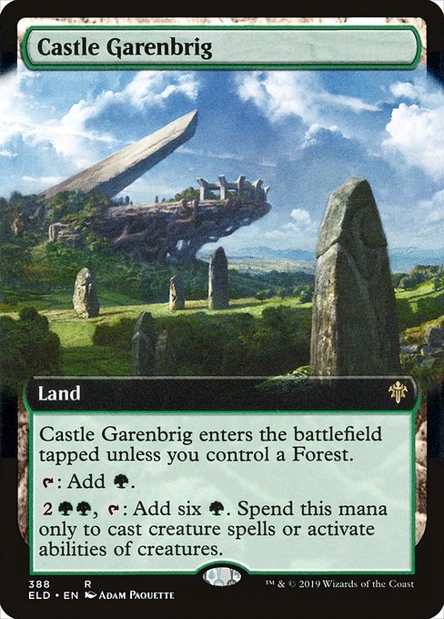 Castle Garenbrig [Extended Artwork Foil]