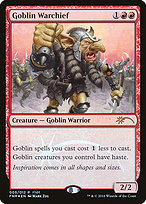 Goblin Warchief [Foil]