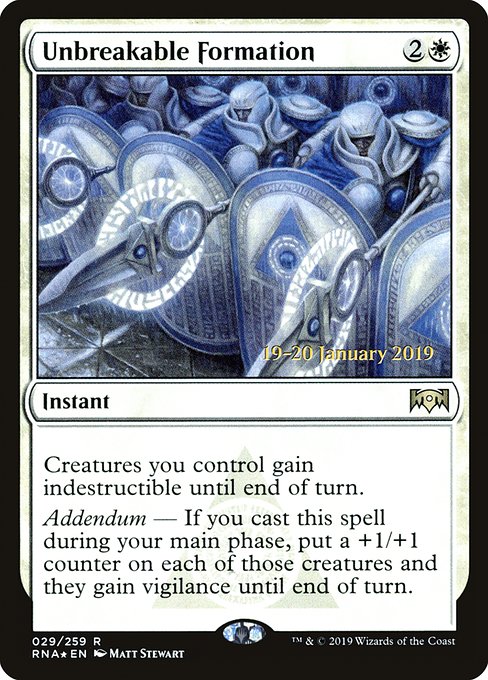 Unbreakable Formation [Foil]