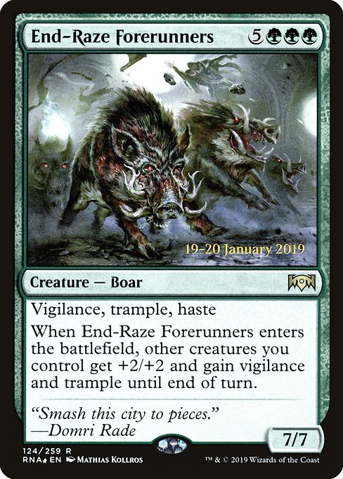 End-Raze Forerunners [Foil]