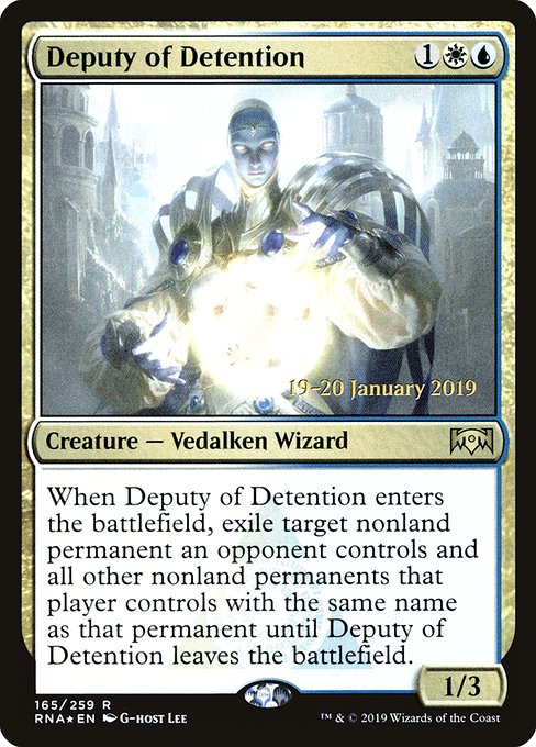 Deputy of Detention [Foil]