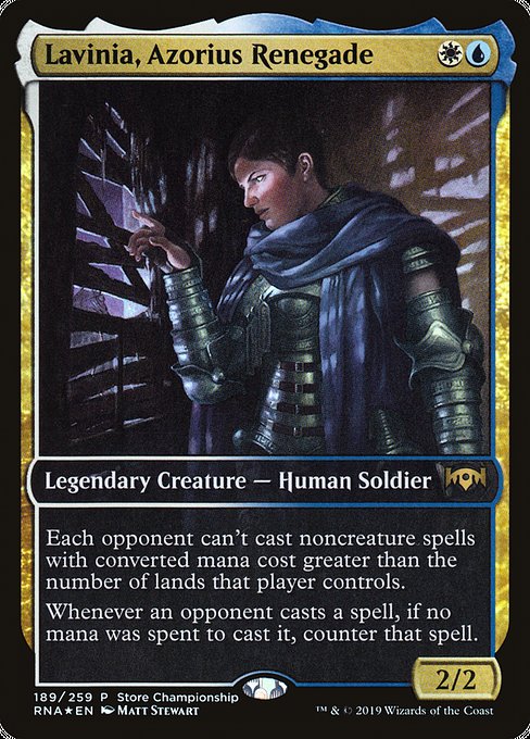Lavinia, Azorius Renegade [Foil]