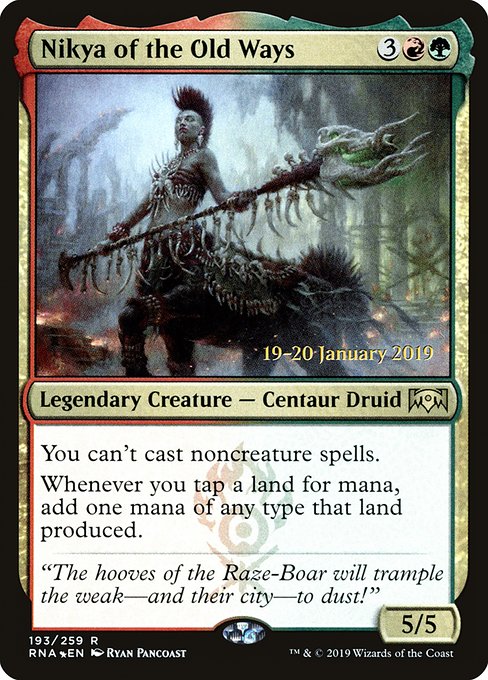 Nikya of the Old Ways [Foil]