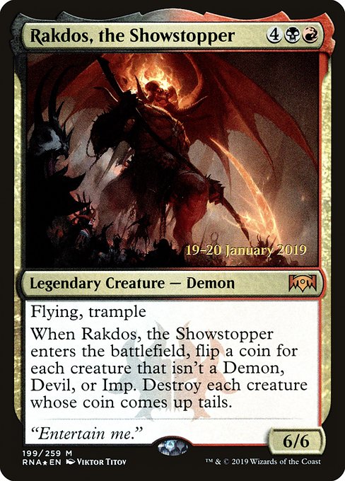Rakdos, the Showstopper [Foil]