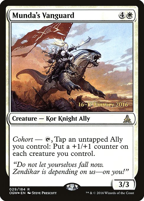 Munda's Vanguard [Foil]
