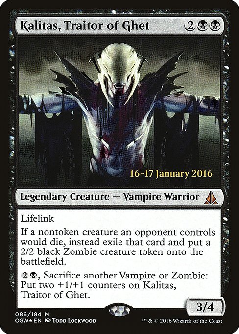 Kalitas, Traitor of Ghet [Foil]