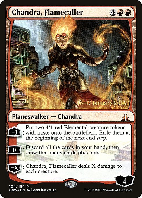 Chandra, Flamecaller [Foil]