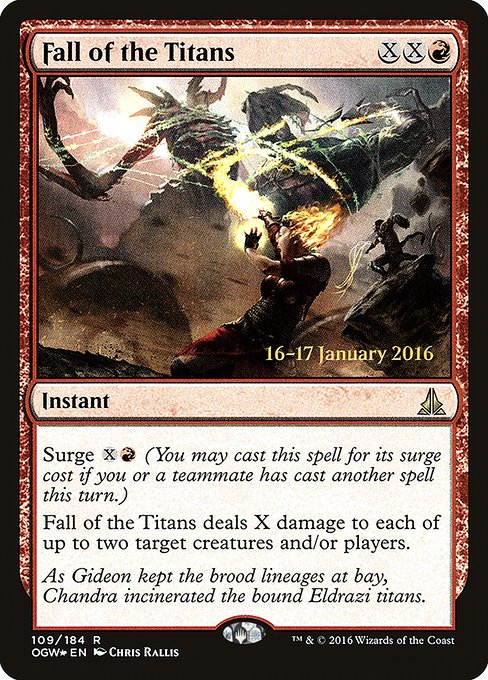 Fall of the Titans [Foil]