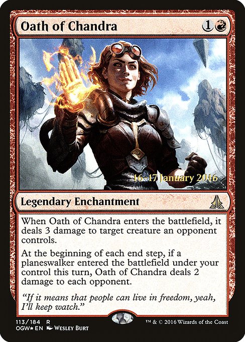 Oath of Chandra [Foil]