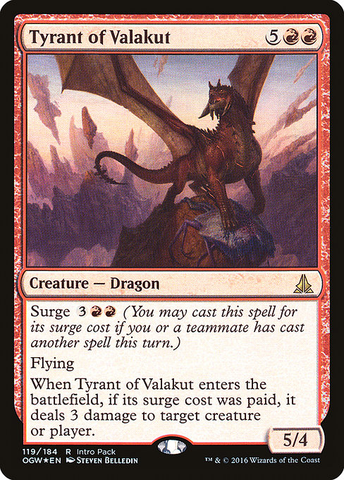 Tyrant of Valakut [Foil]