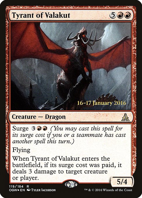 Tyrant of Valakut [Foil]