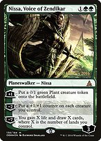 Nissa, Voice of Zendikar [Foil]