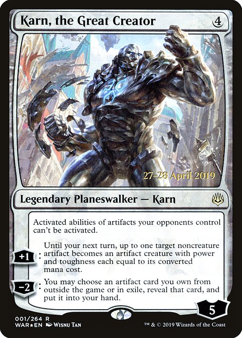 Karn, the Great Creator [Foil]