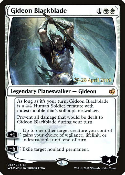 Gideon Blackblade [Foil]
