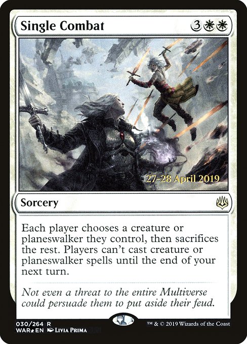 Single Combat [Foil]