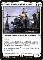 Tomik, Distinguished Advokist [Foil]