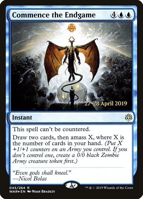 Commence the Endgame [Foil]
